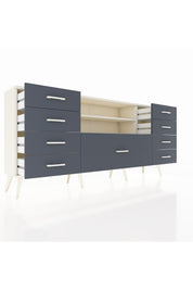 Arges Konsol 2 Raflı 9 Çekmeceli 176x30x83 - S148M039V05A