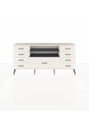 Arges Konsol 2 Raflı 9 Çekmeceli 176x30x83 - S148M039V07A