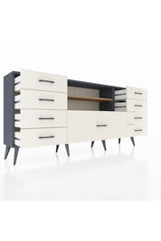 Arges Konsol 2 Raflı 9 Çekmeceli 176x30x83 - S148M039V10A