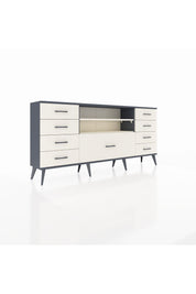 Arges Konsol 2 Raflı 9 Çekmeceli 176x30x83 - S148M039V13A