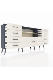 Arges Konsol 2 Raflı 9 Çekmeceli 176x30x83 - S148M039V13A