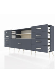 Arges Konsol 2 Raflı 9 Çekmeceli 176x30x83 - S148M039V14A