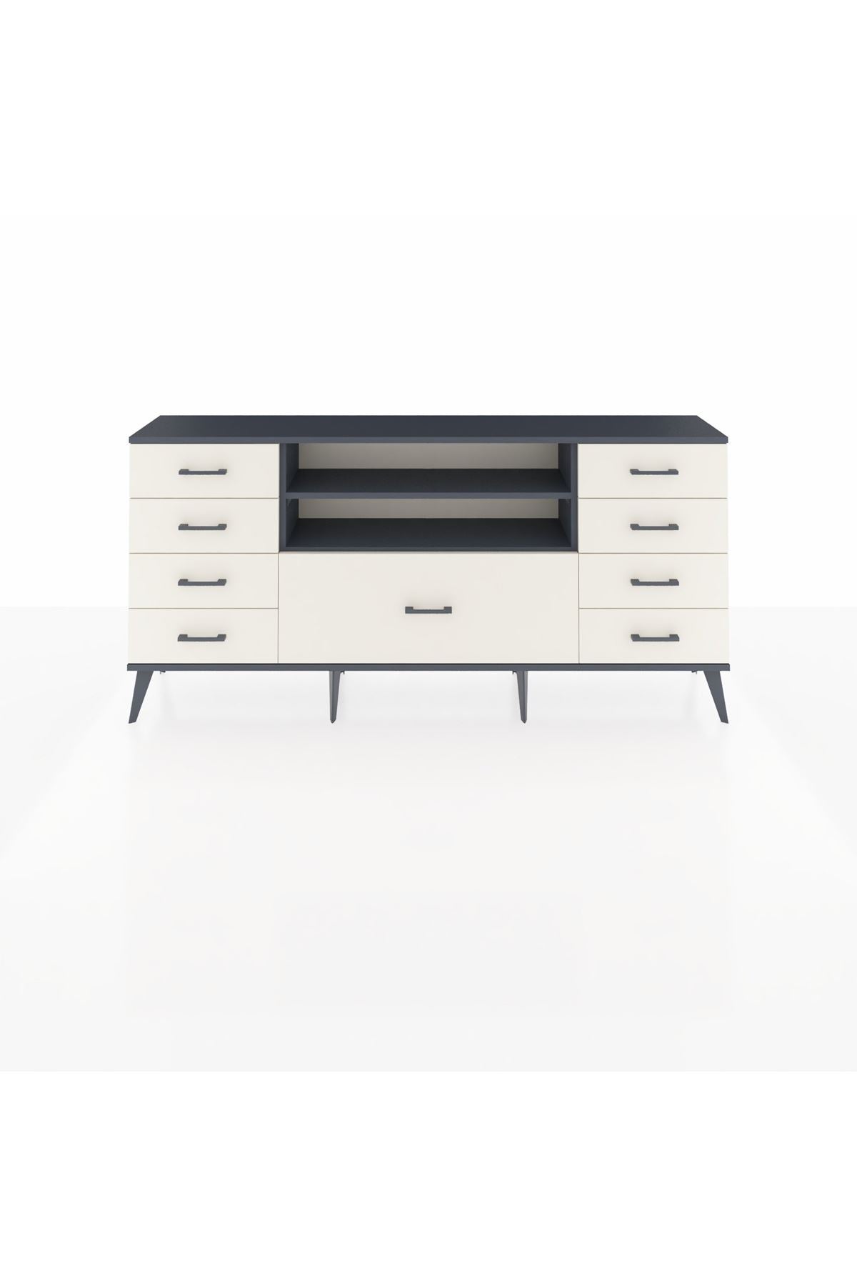 Arges Konsol 2 Raflı 9 Çekmeceli 176x30x83 - S148M039V16A