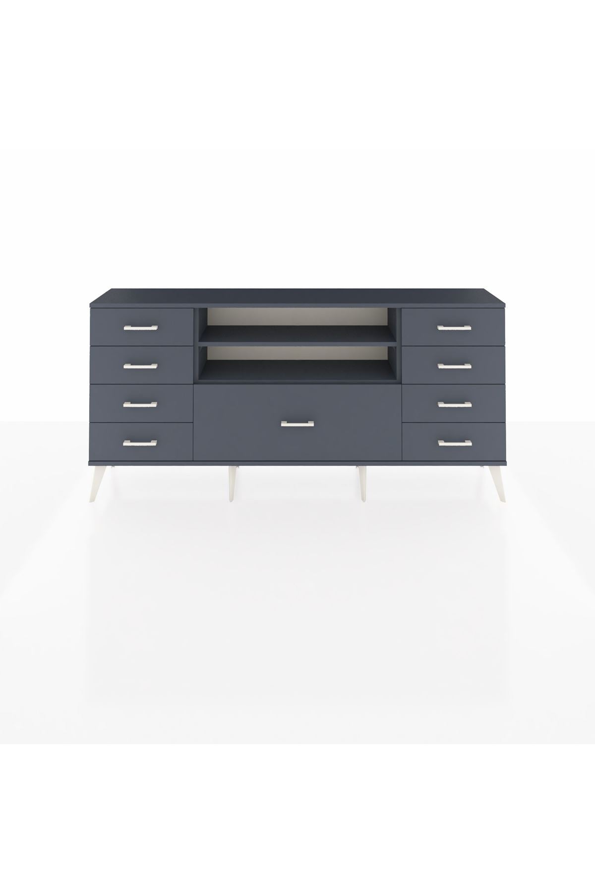 Arges Konsol 2 Raflı 9 Çekmeceli 176x30x83 - S148M039V17A