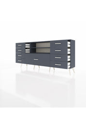 Arges Konsol 2 Raflı 9 Çekmeceli 176x30x83 - S148M039V17A