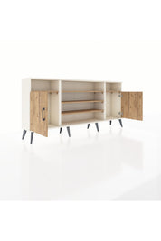 Arges Konsol 5 Raflı 2 Kapaklı 176x30x83 - S148M040V03A