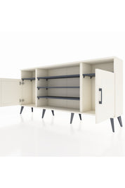 Arges Konsol 5 Raflı 2 Kapaklı 176x30x83 - S148M040V05A