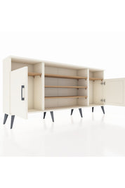Arges Konsol 5 Raflı 2 Kapaklı 176x30x83 - S148M040V06A