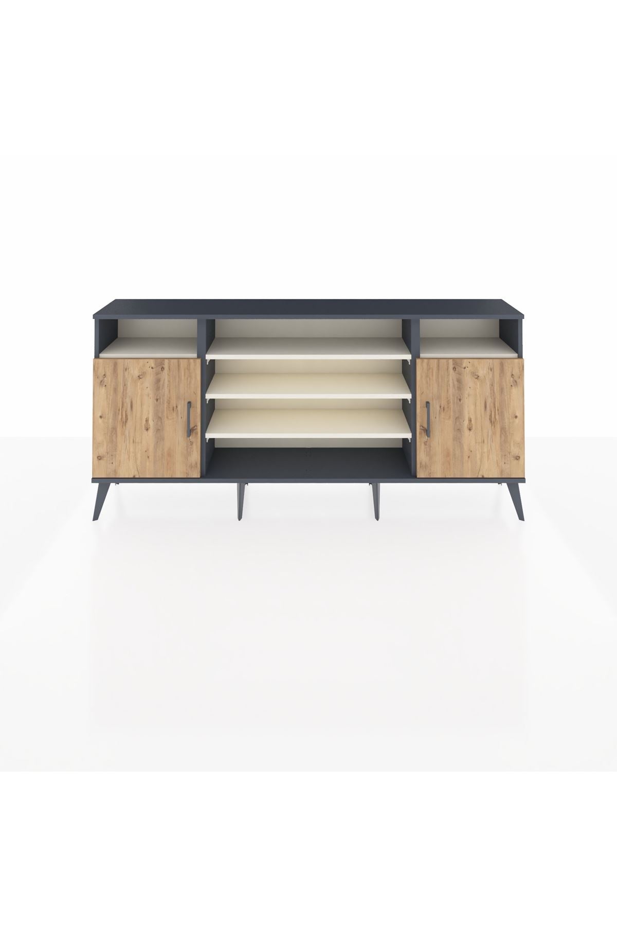 Arges Konsol 5 Raflı 2 Kapaklı 176x30x83 - S148M040V10A