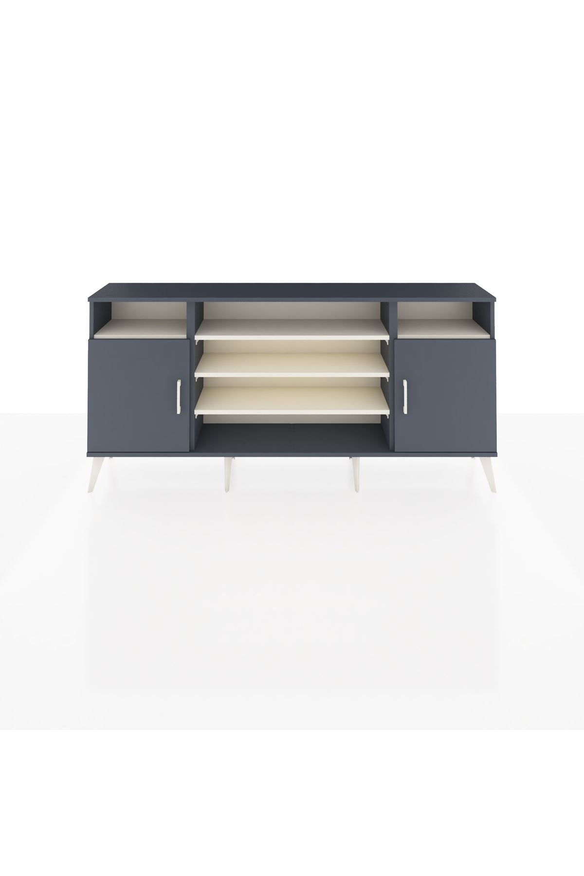 Arges Konsol 5 Raflı 2 Kapaklı 176x30x83 - S148M040V16A