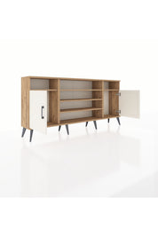 Arges Konsol 5 Raflı 2 Kapaklı 176x30x83 - S148M040V24A