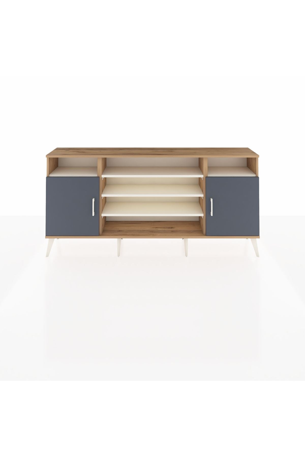 Arges Konsol 5 Raflı 2 Kapaklı 176x30x83 - S148M040V25A