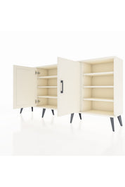 Arges Konsol 9 Raflı 2 Kapaklı 176x30x83 - S148M041V04A