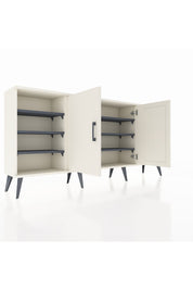 Arges Konsol 9 Raflı 2 Kapaklı 176x30x83 - S148M041V05A