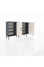 Arges Konsol 9 Raflı 2 Kapaklı 176x30x83 - S148M041V14A