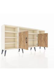 Arges Konsol 8 Raflı 2 Kapaklı 176x30x83 - S148M042V01A