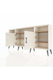 Arges Konsol 8 Raflı 2 Kapaklı 176x30x83 - S148M042V06A