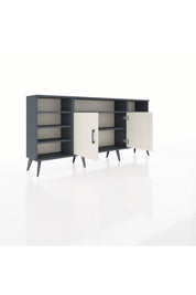 Arges Konsol 8 Raflı 2 Kapaklı 176x30x83 - S148M042V14A