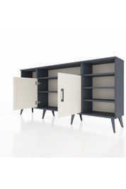 Arges Konsol 8 Raflı 2 Kapaklı 176x30x83 - S148M042V14A