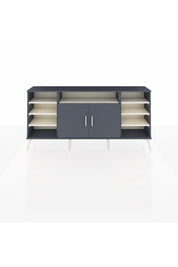Arges Konsol 8 Raflı 2 Kapaklı 176x30x83 - S148M042V16A
