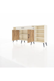 Arges Konsol 7 Raflı Tek Çekmeceli 2 Kapaklı 176x30x83 - S148M043V01A