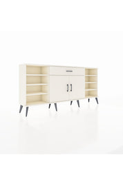 Arges Konsol 7 Raflı Tek Çekmeceli 2 Kapaklı 176x30x83 - S148M043V04A
