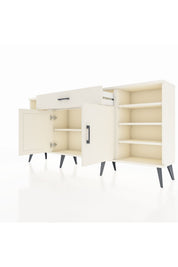 Arges Konsol 7 Raflı Tek Çekmeceli 2 Kapaklı 176x30x83 - S148M043V04A