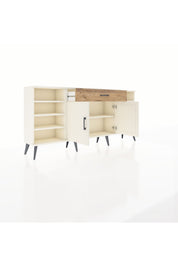 Arges Konsol 7 Raflı Tek Çekmeceli 2 Kapaklı 176x30x83 - S148M043V06A