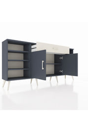 Arges Konsol 7 Raflı Tek Çekmeceli 2 Kapaklı 176x30x83 - S148M043V16A
