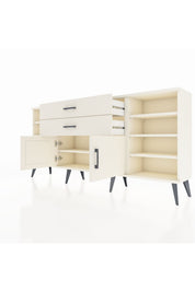 Arges Konsol 7 Raflı 2 Çekmeceli 2 Kapaklı 176x30x83 - S148M044V04A