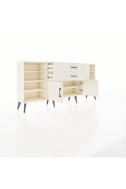 Arges Konsol 7 Raflı 2 Çekmeceli 2 Kapaklı 176x30x83 - S148M044V04A