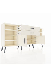 Arges Konsol 7 Raflı 2 Çekmeceli 2 Kapaklı 176x30x83 - S148M044V04A