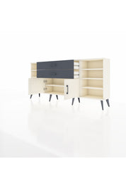 Arges Konsol 7 Raflı 2 Çekmeceli 2 Kapaklı 176x30x83 - S148M044V05A