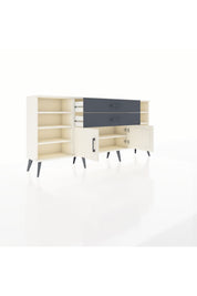 Arges Konsol 7 Raflı 2 Çekmeceli 2 Kapaklı 176x30x83 - S148M044V05A
