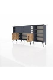 Arges Konsol 7 Raflı 2 Çekmeceli 2 Kapaklı 176x30x83 - S148M044V11A