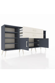Arges Konsol 7 Raflı 2 Çekmeceli 2 Kapaklı 176x30x83 - S148M044V16A