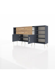 Arges Konsol 7 Raflı 2 Çekmeceli 2 Kapaklı 176x30x83 - S148M044V18A