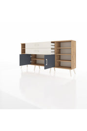 Arges Konsol 7 Raflı 2 Çekmeceli 2 Kapaklı 176x30x83 - S148M044V25A