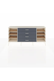 Arges Konsol 6 Raflı 4 Çekmeceli 176x30x83 - S148M045V02A