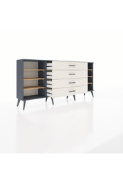 Arges Konsol 6 Raflı 4 Çekmeceli 176x30x83 - S148M045V10A