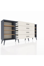 Arges Konsol 6 Raflı 4 Çekmeceli 176x30x83 - S148M045V10A