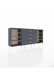 Arges Konsol 6 Raflı 4 Çekmeceli 176x30x83 - S148M045V11A