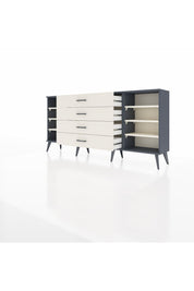 Arges Konsol 6 Raflı 4 Çekmeceli 176x30x83 - S148M045V13A