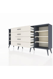 Arges Konsol 6 Raflı 4 Çekmeceli 176x30x83 - S148M045V13A