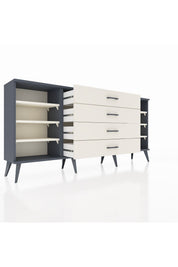 Arges Konsol 6 Raflı 4 Çekmeceli 176x30x83 - S148M045V13A