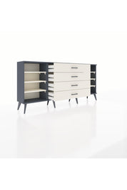 Arges Konsol 6 Raflı 4 Çekmeceli 176x30x83 - S148M045V13A