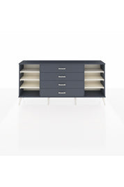 Arges Konsol 6 Raflı 4 Çekmeceli 176x30x83 - S148M045V14A