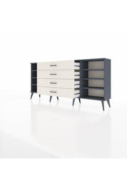 Arges Konsol 6 Raflı 4 Çekmeceli 176x30x83 - S148M045V16A