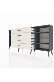 Arges Konsol 6 Raflı 4 Çekmeceli 176x30x83 - S148M045V16A