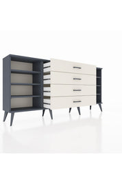 Arges Konsol 6 Raflı 4 Çekmeceli 176x30x83 - S148M045V16A